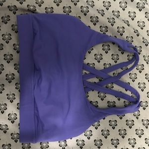 Lululemon purple energy bra